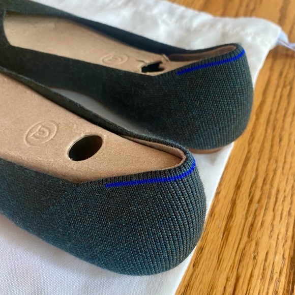 Rothy's - The Flat in Emerald Green, Size 8.5 Discontinued color! - Picture 5 of 9